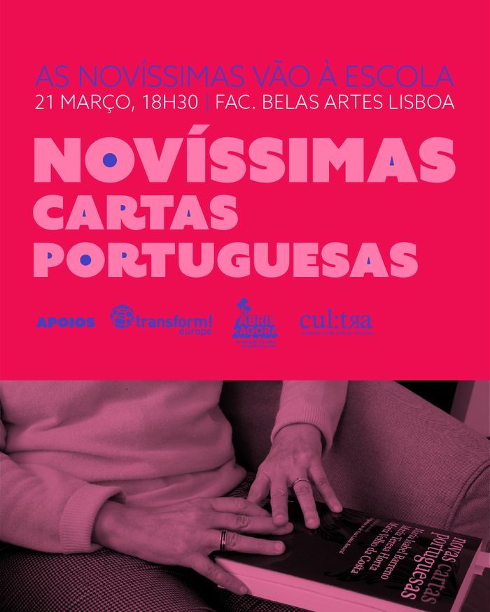 Cartaz da sessão: Faculdade de Belas Artes, Lisboa, 21 mar.