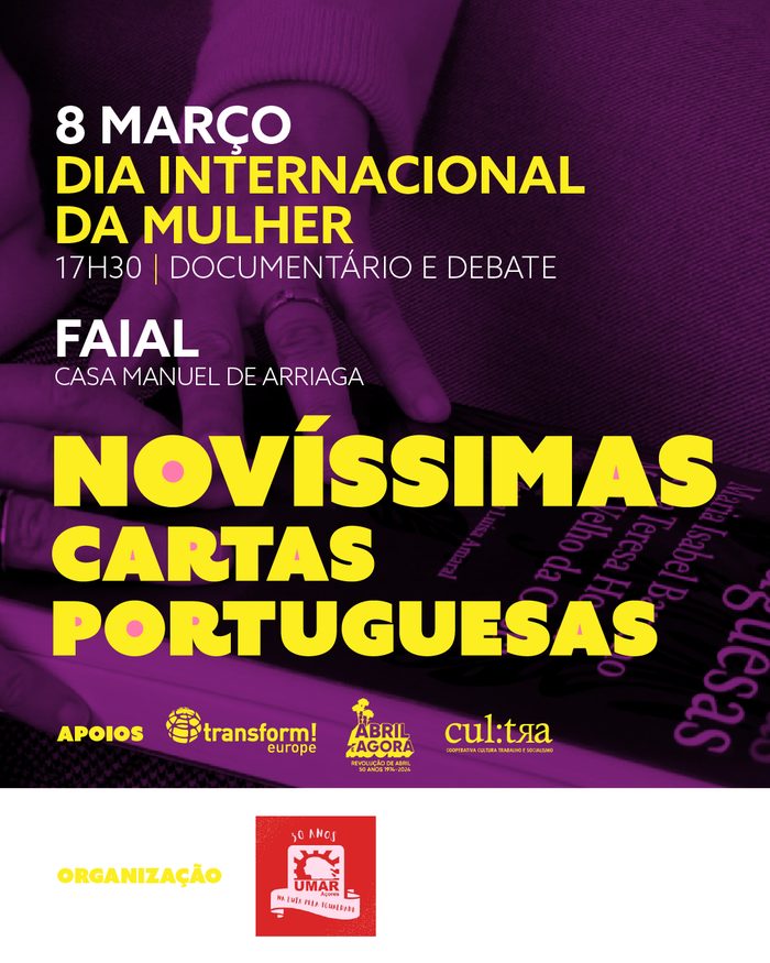 Cartaz da sessão: Casa Manuel de Arriaga, Faial, 8 mar.