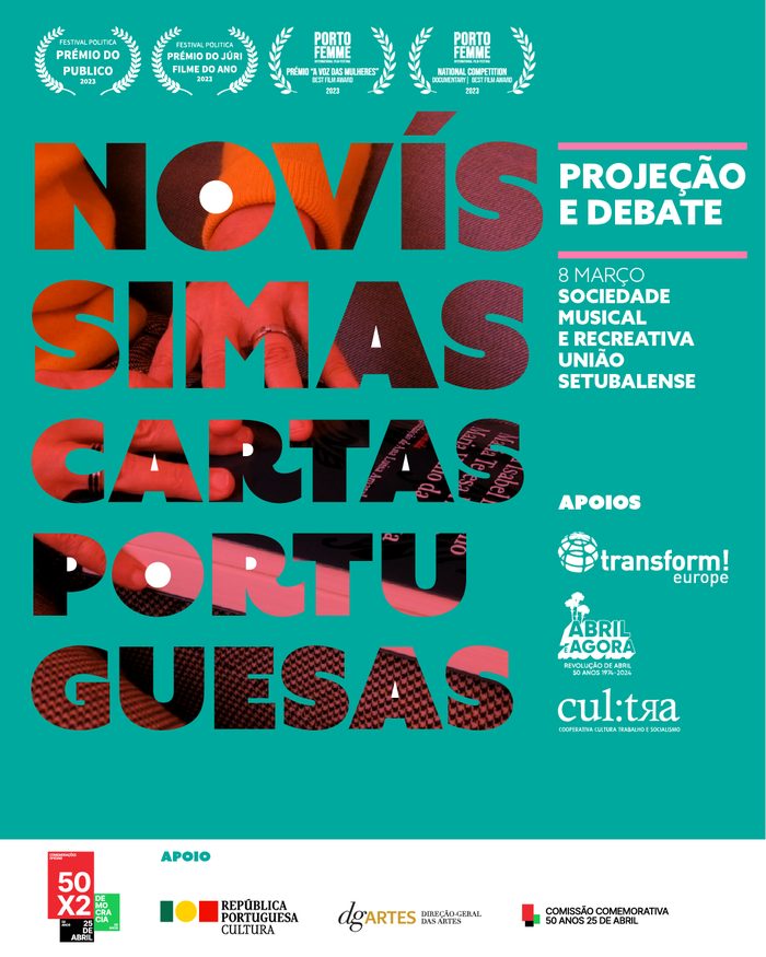 Cartaz da sessão: Sociedade Musical União Setubalense, 8 mar.